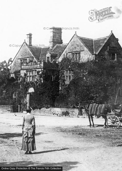 Photo of Rowsley, The Peacock Inn 1886