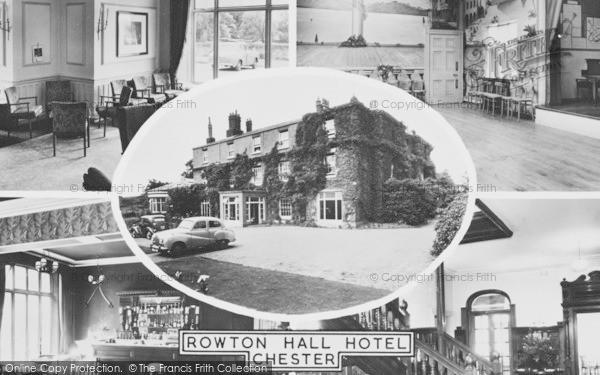 Photo of Rowton, Rowton Hall Hotel c.1955