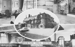 Rowton Hall Hotel c.1955, Rowton