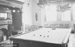 The Billiard Room, Rowton Hall Hotel c.1955, Rowton