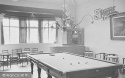 The Billiard Room, Rowton Hall Hotel c.1955, Rowton