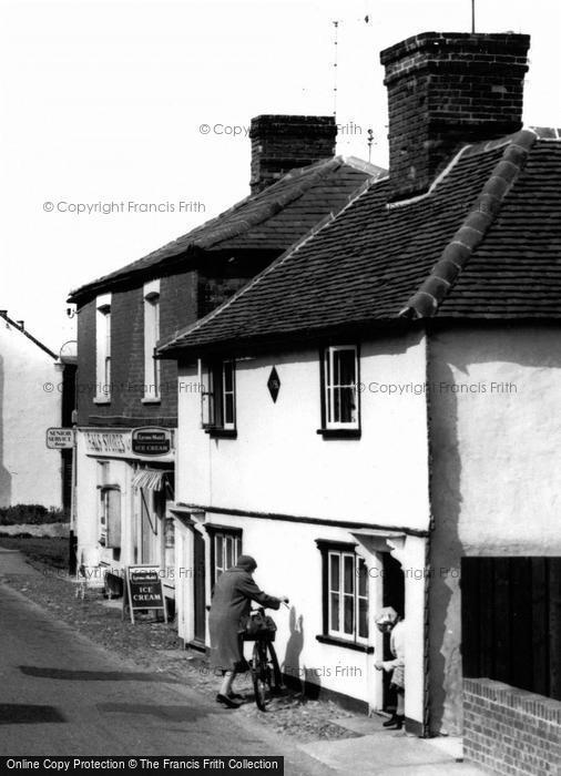 Photo of Roxwell, Villagers In The Street c.1965