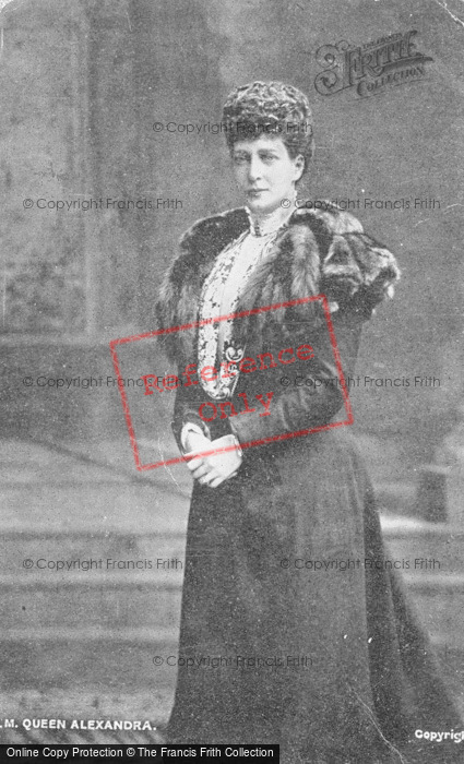 Photo of Royalty, H.M. Queen Alexandra c.1910