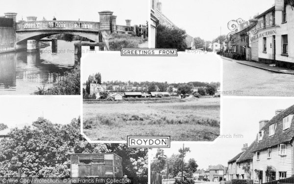 Photo of Roydon, Composite c.1955