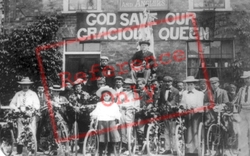 Cycling Club Celebrating Queen Victoria’s Diamond Jubilee 1897, Roydon