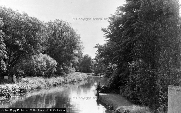 Photo of Roydon, River Stort c.1955