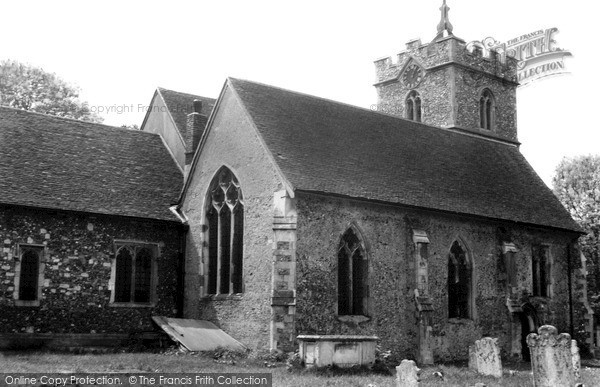 Photo of Roydon, St Peter's Church c1955