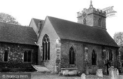 St Peter's Church c.1955, Roydon