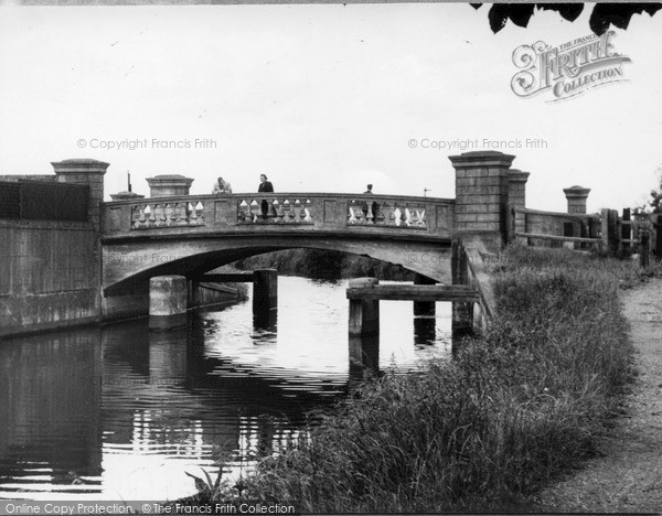 Photo of Roydon, The River Stort c.1955