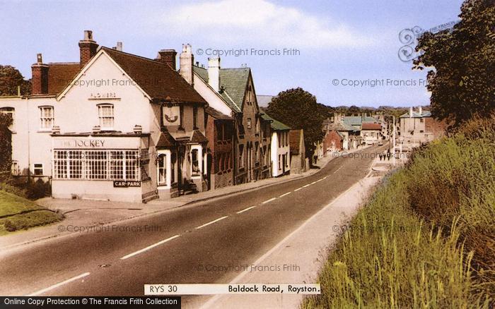 Photo of Royston, Baldock Road c.1965