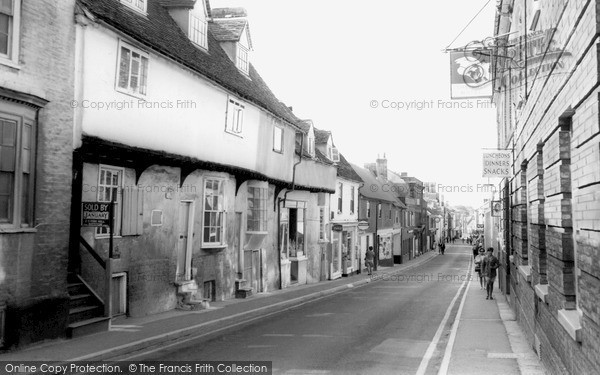 Photo of Royston, High Street c.1965
