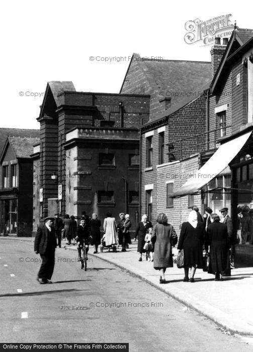 Photo of Royston, People On Midland Road c.1955