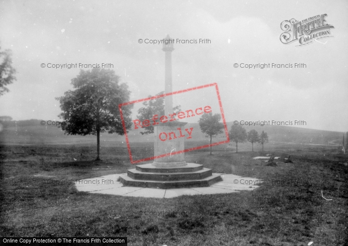 Photo of Royston, Queen Victoria Memorial 1929