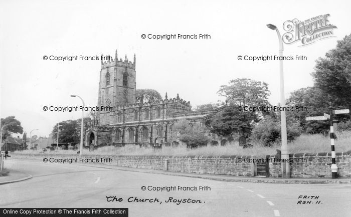 Photo of Royston, The Church c.1960