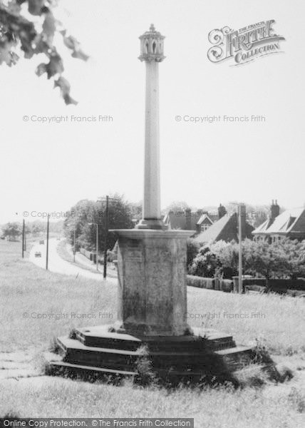 Photo of Royston, The Heath Mmemorial c.1965