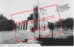 The Parish Church c.1965, Royston