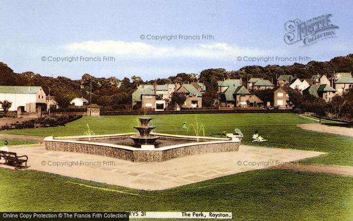 Photo of Royston, The Park c.1965