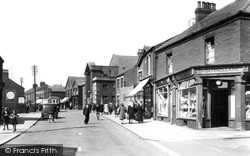 The Post Office & Midland Road c.1955, Royston