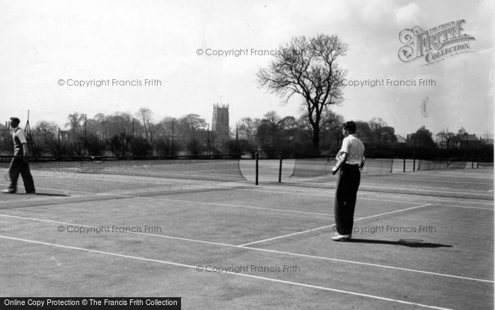 Photo of Royston, The Tennis Courts c.1955