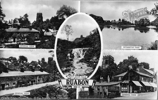 Photo of Ruabon, Composite c.1935