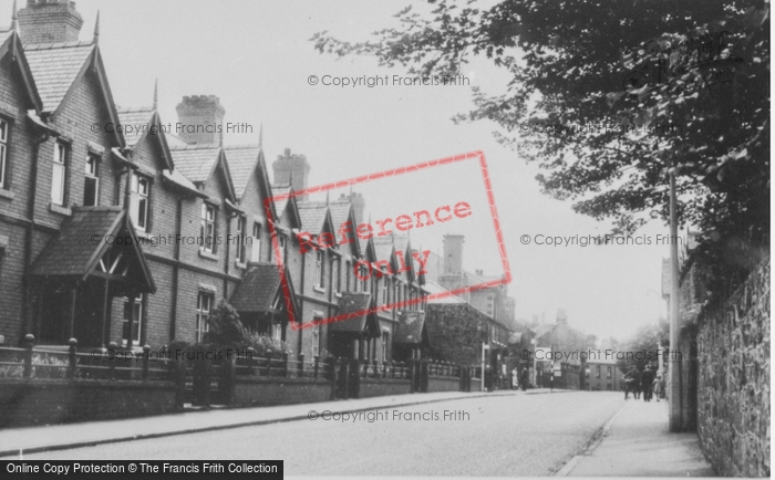 Photo of Ruabon, High Street c.1955