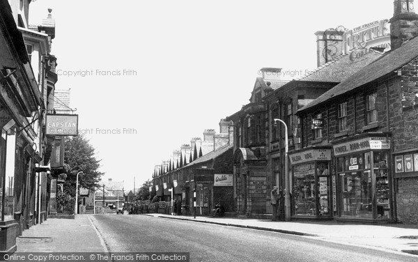 Photo of Ruabon, High Street c1955