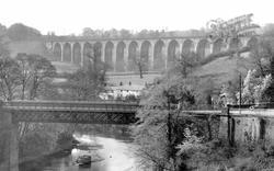 The Viaduct c.1955, Ruabon