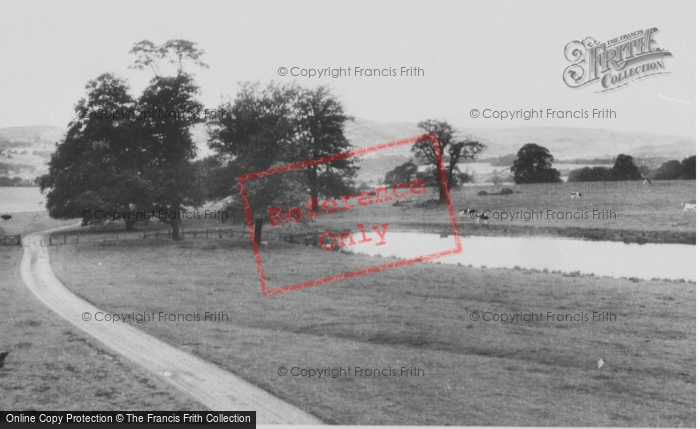Photo of Ruabon, Wynnstay Park, The Lake c.1960