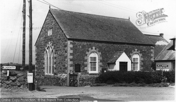 Photo of Ruan Minor, The Methodist Church c.1960