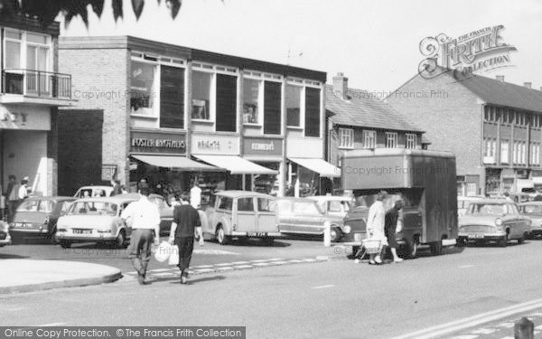 Photo of Rubery, Main Road, Cars c.1965