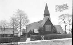 St Chad's Church c.1950, Rubery