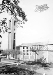 The Parish Church c.1965, Rubery