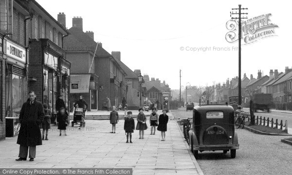 Photo of Rubery, The Shopping Centre 1940