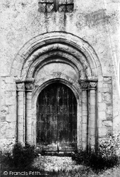 Church Norman Door 1909, Ruckinge