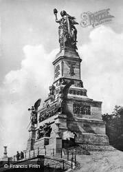 The National Monument On The Neiderwald c.1930, Rüdesheim Am Rhein