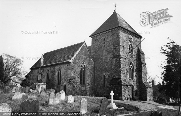 Photo of Rudgwick, Holy Trinity Church c.1955