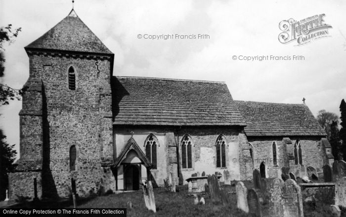 Photo of Rudgwick, Holy Trinity Church c.1955