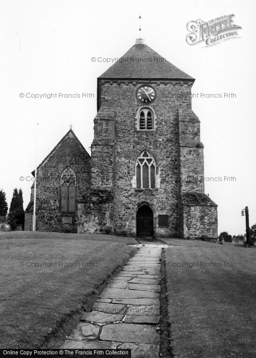 Photo of Rudgwick, Holy Trinity Church c.1955
