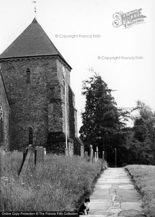 Photo of Rudgwick, Path To Holy Trinity Church c.1955