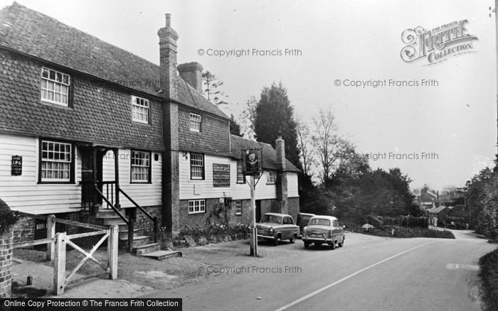Photo of Rudgwick, The King's Head And Main Road c.1960