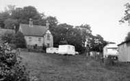 Spite Hall And Caravan Site c.1955, Rudyard