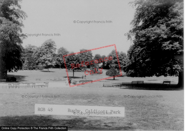 Photo of Rugby, Caldecott Park c.1955