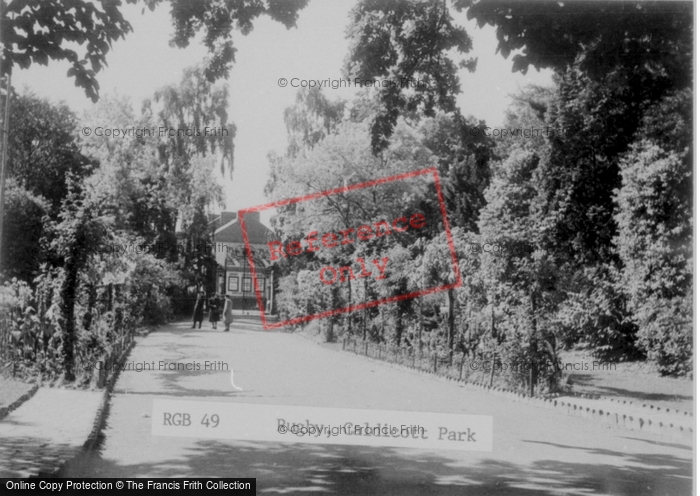 Photo of Rugby, Caldecott Park c.1955