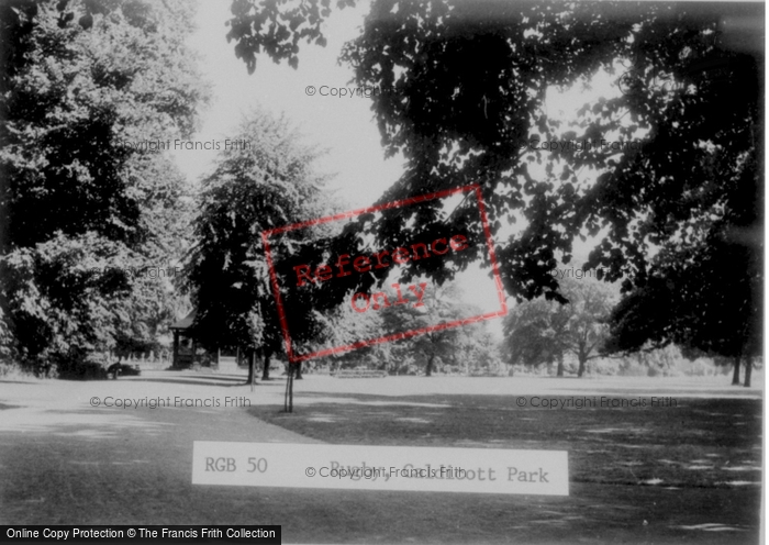 Photo of Rugby, Caldecott Park c.1955