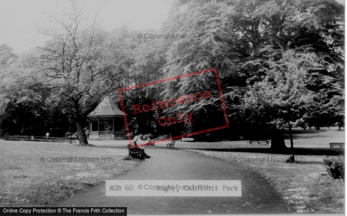Photo of Rugby, Caldecott Park c.1955