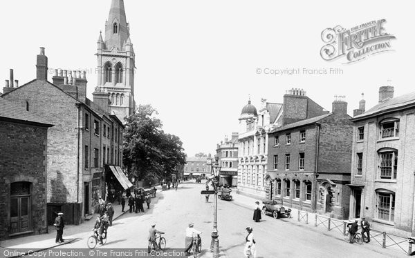 Photo of Rugby, Church Street And St Andrew's Church 1922