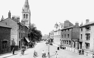 Church Street And St Andrew's Church 1922, Rugby