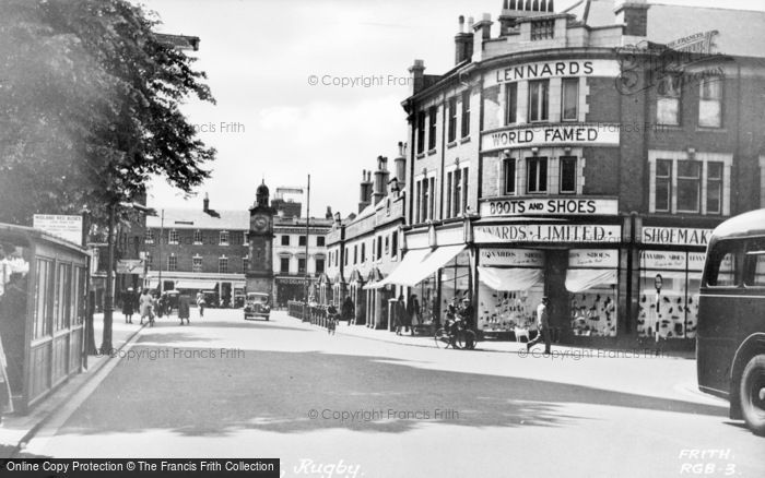 Photo of Rugby, Church Street c.1950