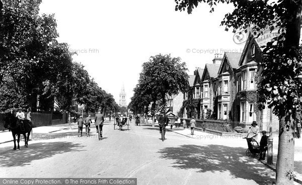 Photo of Rugby, Clifton Road 1922