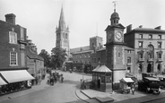 Clock Tower And St Andrew's Church 1922, Rugby